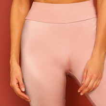 Load image into Gallery viewer, Solid Pink Wide Waistband Leggings - MTRXN