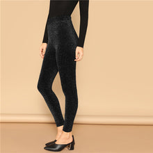 Load image into Gallery viewer, Silver Sparkle Maxi Leggings - MTRXN