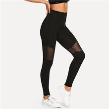 Load image into Gallery viewer, Contrast Mesh Leggings - MTRXN