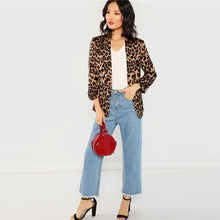Load image into Gallery viewer, Leopard Print Blazer - MTRXN