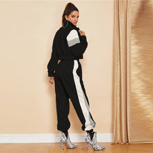 Load image into Gallery viewer, Colorblock High Neck Tracksuit - MTRXN