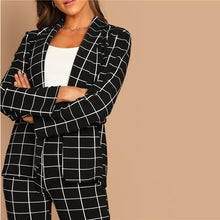Load image into Gallery viewer, Black Grid Suit Set - MTRXN