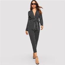 Load image into Gallery viewer, Pinstripe Two Piece Suit Set - MTRXN
