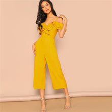 Load image into Gallery viewer, Foldover Palazzo Jumpsuit - MTRXN