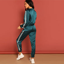 Load image into Gallery viewer, Green Tape StripeTracksuit - MTRXN