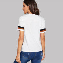 Load image into Gallery viewer, Leopard Colour Block Tee - MTRXN