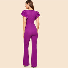 Load image into Gallery viewer, Belted Flare Jumpsuit - MTRXN