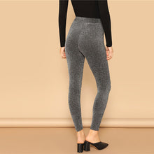 Load image into Gallery viewer, Silver Sparkle Maxi Leggings - MTRXN
