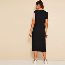 Load image into Gallery viewer, Patched Tunic Dress - MTRXN