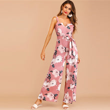 Load image into Gallery viewer, Floral Wide Leg Jumpsuit - MTRXN