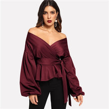 Load image into Gallery viewer, Lantern Sleeve Top - MTRXN
