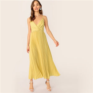 Pleated Cami Dress - MTRXN