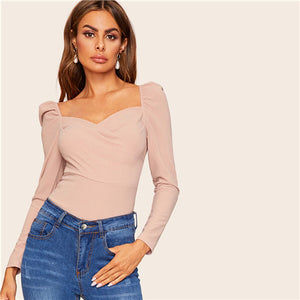 Back Fitted High Street Blouse - MTRXN