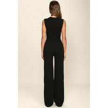 Load image into Gallery viewer, Black Square Neck Jumpsuit - MTRXN